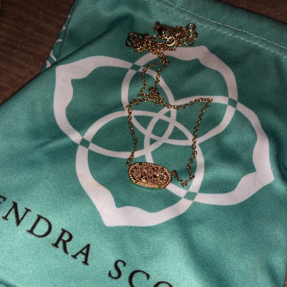 Kendra Scott Elisa Rose Gold Necklace